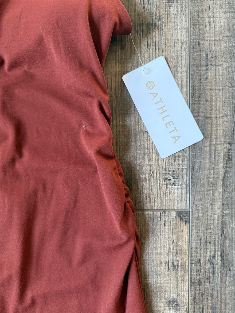 Athleta Transcend Maxi Dress Rust XXS - Picture 5 of 12
